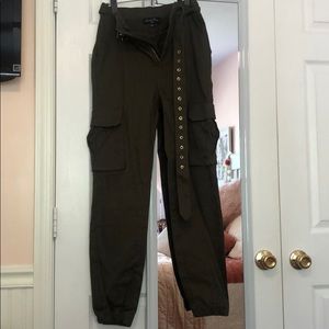 Army Green Cargo Pants